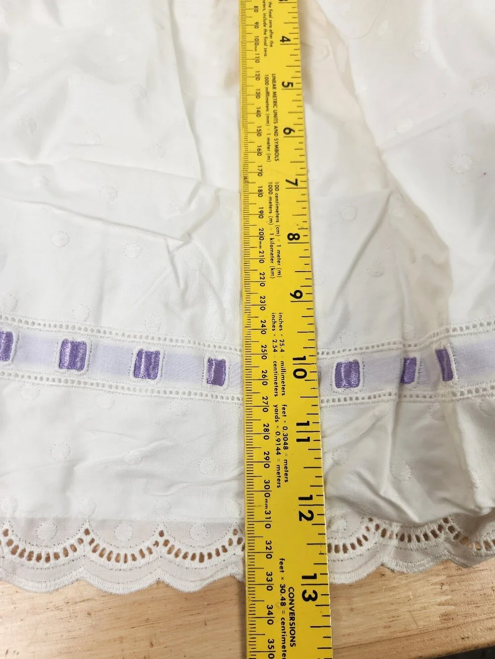 Pottery Barn Kids White Twin Bed Skirt New 13
